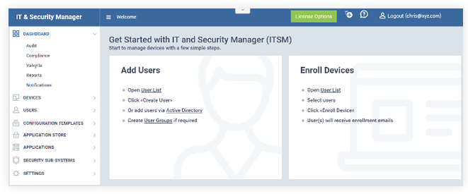 Comodo IT and Security Manager